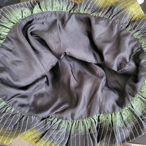 Vivienne Tam Silk Dress Fit Flare Party Cocktail Iridescent Purple Green Women 6 - Picture 11 of 14